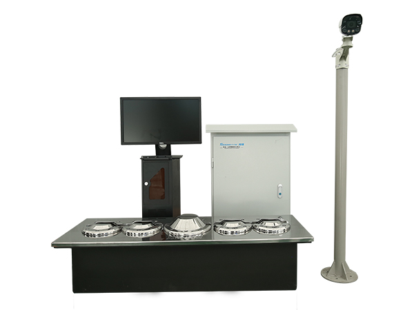 vehicle underbody security inspection scanning system